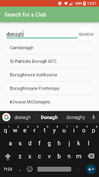 Image 1 for GAA Pitch Finder