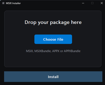 Imagen 0 para MSIX Installer