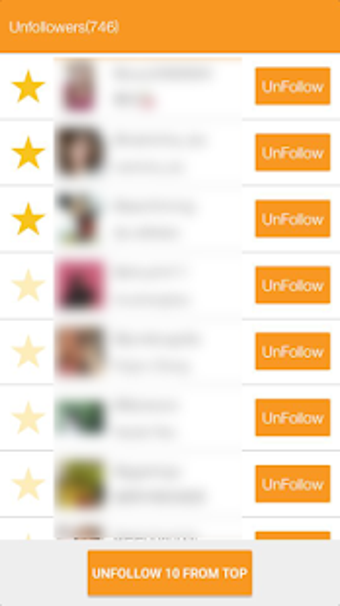 Image 0 for Unfollow Users