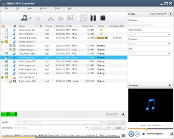 Image 0 for Xilisoft MP3 Converter