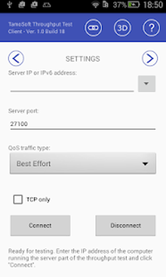 Image 1 for Throughput Test Client