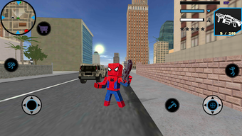 Image 2 for Spider Block Rope Hero Ga…