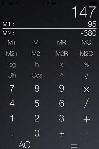 Image 0 for Two Memory Calculator 2