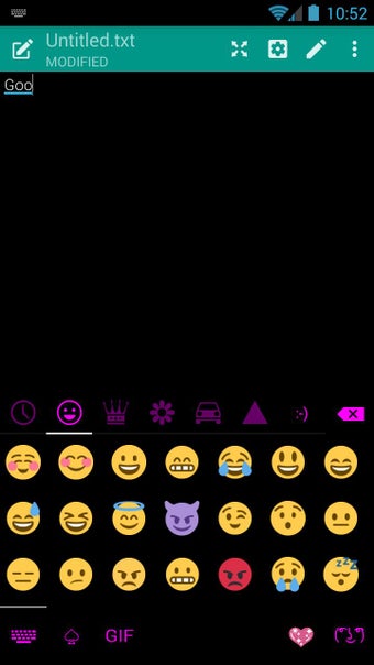 Image 1 for Flat BlackPink Emoji Keyb…