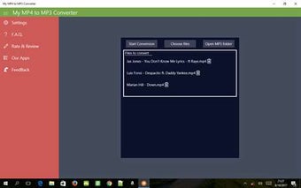 Image 2 for My MP4 to MP3 Converter f…