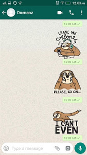 Imagen 1 para Monkey Sloth Sticker for …