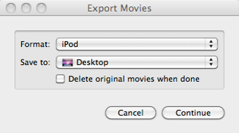 Image 0 for BatchReformatMovies