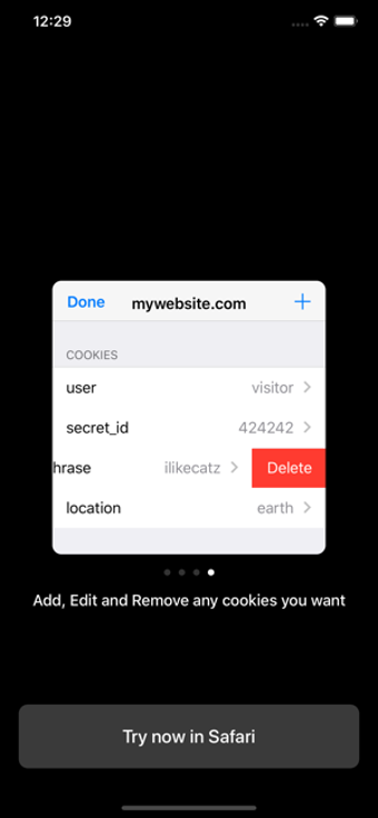Image 2 for Cookie Editor