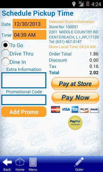 Imagen 3 para White Castle Online Order…