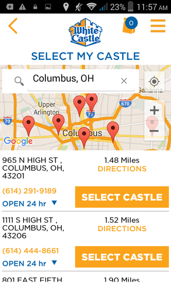 Imagen 0 para White Castle Online Order…