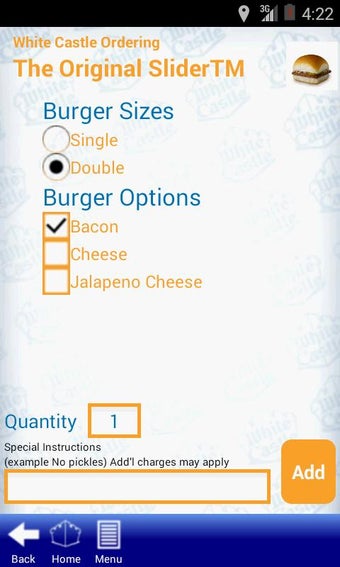 Imagen 4 para White Castle Online Order…