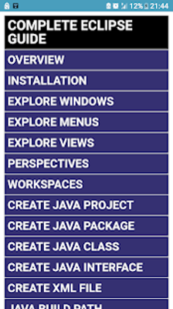Imagen 0 para Learn Eclipse IDE Complet…