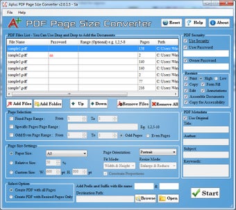 Image 0 for Aplus PDF Page Size Conve…