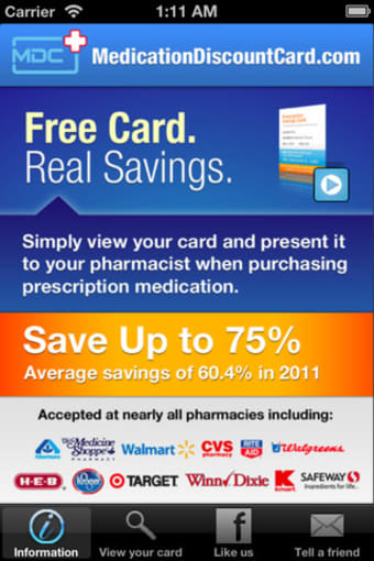 Image 0 for Medication Discount Card
