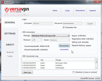 Imagen 0 para VersaVPN Client App