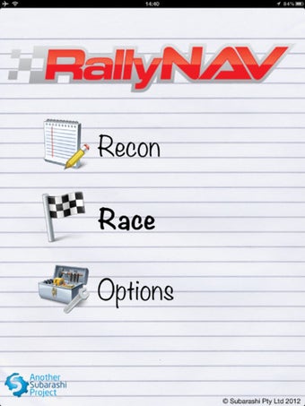 Image 0 for RallyNav
