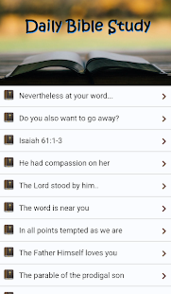 Image 0 for Daily Bible Study