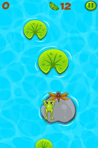 Image 0 for Brave Frog Target Jumping