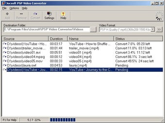 Image 0 for Jocsoft PSP Video Convert…