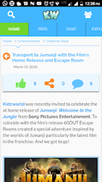 Imagen 1 para Kidzworld: Kids Chat and …