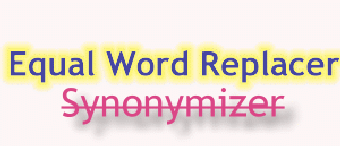 Image 0 for Synonymizer
