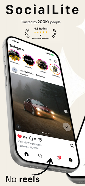 Imagen 0 para SocialLite-Block ReelsSho…