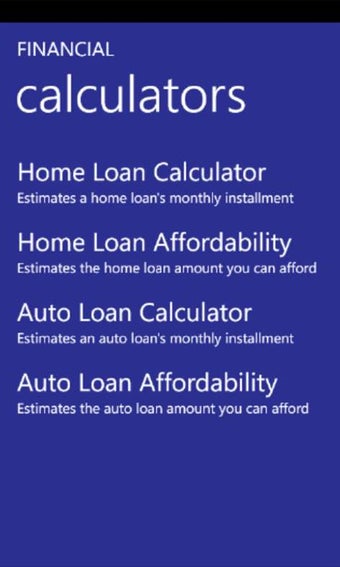 Image 0 for Financial Calculator for …