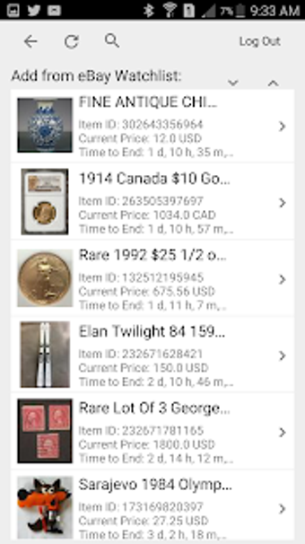 Imagen 3 para Gixen eBay Auction Sniper