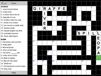 Image 0 for Crossword Maker