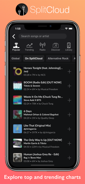 Image 1 for SplitCloud Double Music P…