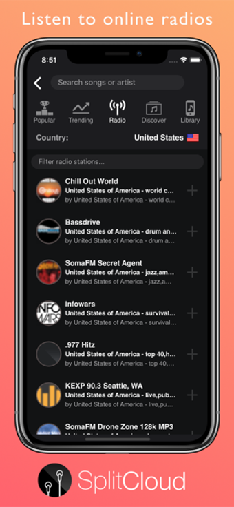 Image 2 for SplitCloud Double Music P…