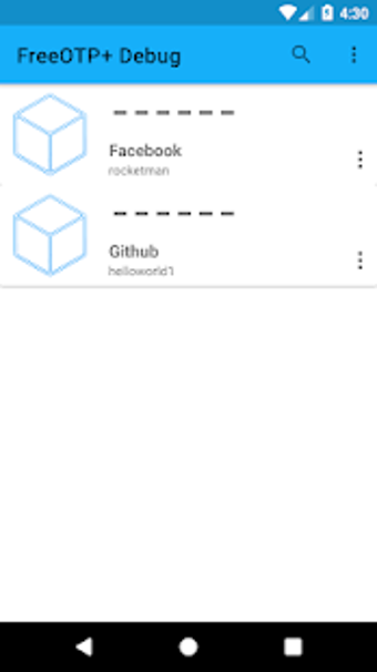 Image 0 for FreeOTP+ (2FA Authenticat…