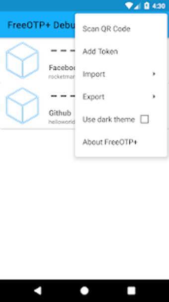 Image 3 for FreeOTP+ (2FA Authenticat…