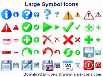 Image 0 for Large Symbol Icons