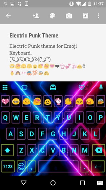 Imagen 0 para Electric Punk Emoji Keybo…