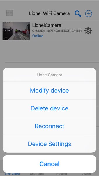 Image 0 for Lionel Wireless Camera
