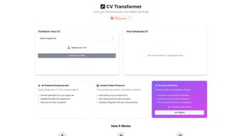 Image 0 for CV Transformer