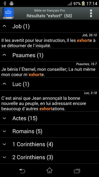 Image 1 for Bible Louis Segond PRO