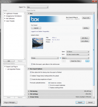 Imagen 0 para Box Export Plugin