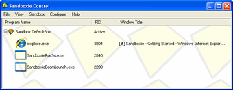 Imagen 0 para Sandboxie