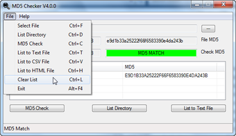 Image 0 for MD5 Checker