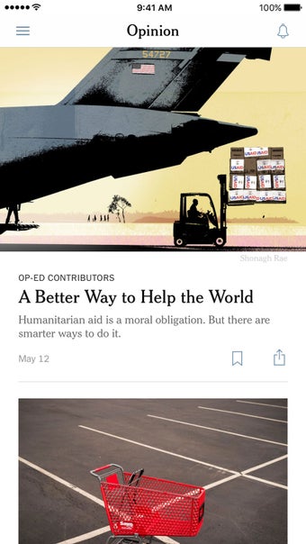 Image 0 for NYTimes for iPhone
