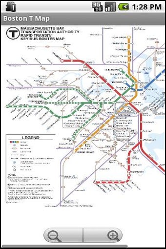 Image 1 for Boston T Map