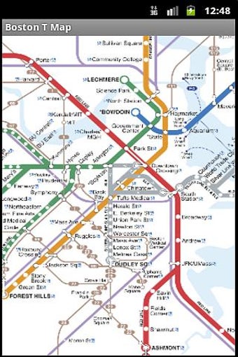 Image 0 for Boston T Map