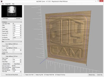 Imagen 0 para DiyCAM: Carve