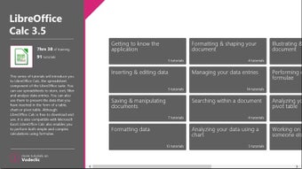 Image 0 for LibreOffice Calc Training…