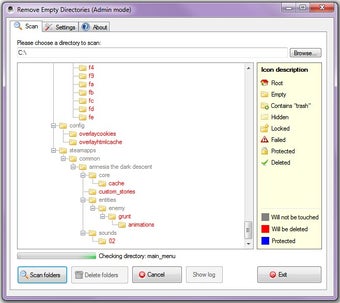 Image 1 for Remove Empty Directories …
