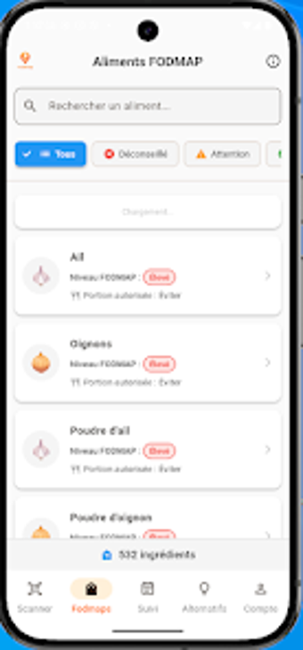 Image 0 for Fodimap - Scanner FODMAP,…
