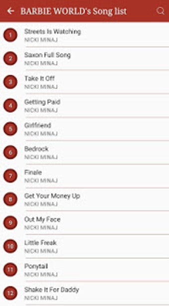 Image 2 for All Nicki Minaj Songs Lyr…