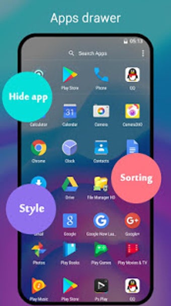 Imagen 1 para Super P Launcher for Andr…